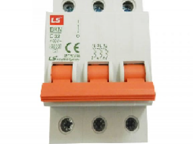 MCB LS BKN 3P 6A-40A 6kA 230V