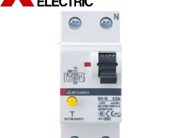 Rccb Mitsubishi BV-D 2P 63A 300mA