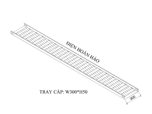 KHAY CÁP W200 H50