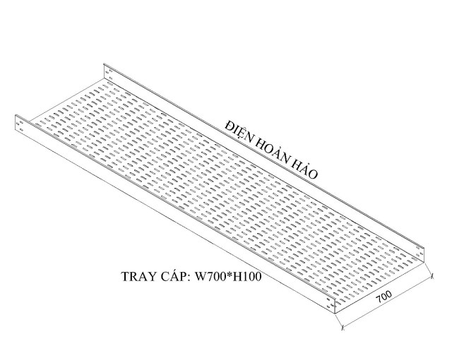 KHAY CÁP W700 H100