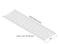 KHAY CÁP W700 H50