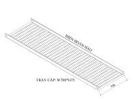 KHAY CÁP W700 H75