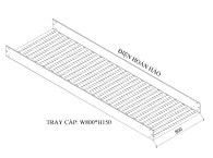 KHAY CÁP W800 H150