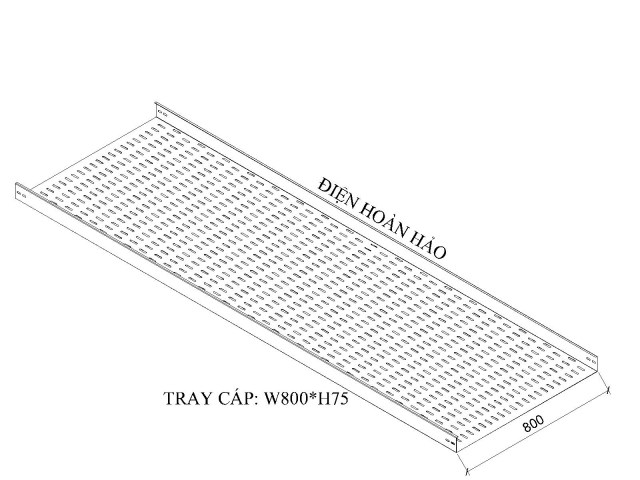 KHAY CÁP W800 H75