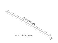 Máng cáp W100 H75