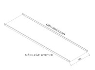 Máng cáp W700 H50
