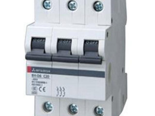 Mcb Mitsubishi BH-D10 3P 50A 10KA