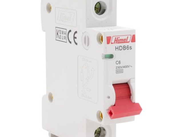 Mcb Himel HDB9H631C80 1P 80A 10kA
