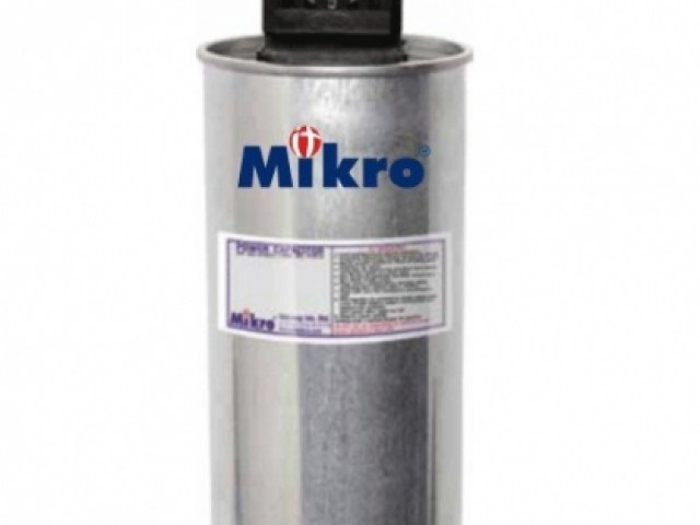 Tụ Khô 3p ( Loại Tròn ) Mikro  30Kvar - 440V - 50Hz 116D*275H